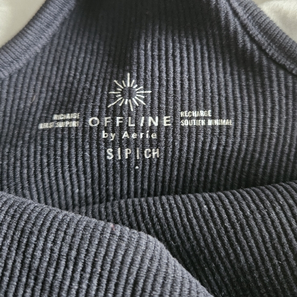 Aerie Offline Ribbed Bra Top - Picture 3 of 4